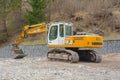 Compact Crawler Excavator Royalty Free Stock Photo