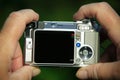 Compact digital camera Royalty Free Stock Photo