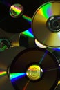 Compact disc abstract Royalty Free Stock Photo