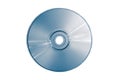 Compact disc (blue toned) Royalty Free Stock Photo