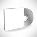 Compact disc cover Royalty Free Stock Photo