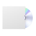 Compact disc in an envelope Royalty Free Stock Photo