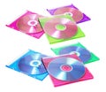 Compact Discs In Plastic Cases