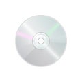 Compact disk CD DVD icon for disk drive in personal computer Royalty Free Stock Photo