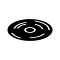 Compact disk  icon or logo isolated sign symbol vector illustration Royalty Free Stock Photo