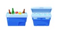 Compact And Efficient Containers Refrigerators Offers Portable Cooling Solutions For Food And Beverages Ideal For Travel