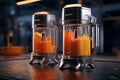 Compact and efficient immersion blenders for soups