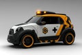 Compact Emergency Response Vehicle, Ready for Action Royalty Free Stock Photo