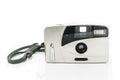 Compact film camera isolated