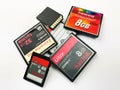 Compact Flash and SD Memory Cards