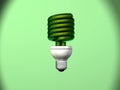 Compact Fluorescent Bulb Grass