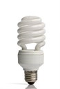 Compact fluorescent lamp Royalty Free Stock Photo