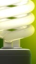 Compact fluorescent lamp close-up