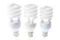 Compact Fluorescent Light Bulbs Royalty Free Stock Photo