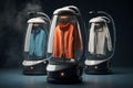 Compact garment steamers for travel and onthego us Royalty Free Stock Photo