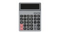 Compact Modern Calculator Scene for Finance, Education and Office Use Royalty Free Stock Photo