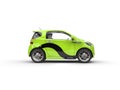 Compact Green Car Royalty Free Stock Photo