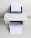 Compact home printer Royalty Free Stock Photo