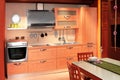 Compact kitchen interior