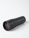 Compact Monocular Telescope Isolated on White Royalty Free Stock Photo