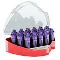Compact Multi Size Hot Rollers, 3D rendering