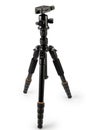 Compact photographic tripod