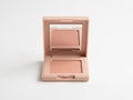 Compact powder foundation with mirror Royalty Free Stock Photo