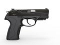 Compact semi automatic pistol - side view