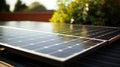 compact solar panel battery Royalty Free Stock Photo