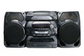 Compact stereo system Royalty Free Stock Photo