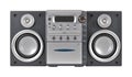 Compact stereo system Royalty Free Stock Photo