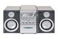 Compact stereo system Royalty Free Stock Photo