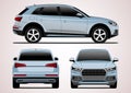 Compact SUV.cdr Royalty Free Stock Photo