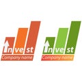 Company business logo - Investment Royalty Free Stock Photo