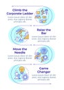 Company corporate structure infographic vertical sequence
