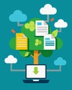 The company has implemented a paperless policy with all documents and communication being done digitally reducing paper