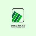 Company Investment Business Logo Vector. Financial company investment icon