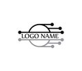 Company logo design, simple logo ,creative logo Royalty Free Stock Photo