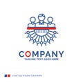 Company Name Logo Design For Allocation, group, human, managemen