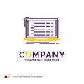 Company Name Logo Design For Api, app, coding, developer, laptop