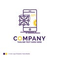 Company Name Logo Design For Api, Application, coding, Developme Royalty Free Stock Photo