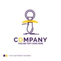 Company Name Logo Design For Baby, dummy, newbie, nipple, noob