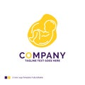 Company Name Logo Design For Baby, pregnancy, pregnant, obstetri