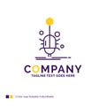 Company Name Logo Design For Bug, insect, spider, virus, web. Pu