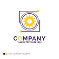 Company Name Logo Design For Business, gear, management, operati