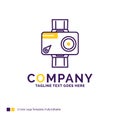 Company Name Logo Design For camera, action, digital, video, pho