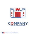 Company Name Logo Design For Castle, defense, fort, fortress, la