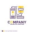 Company Name Logo Design For Combination, data, database, electr