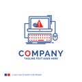 Company Name Logo Design For Computer, crash, error, failure, sy Royalty Free Stock Photo