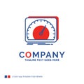 Company Name Logo Design For dashboard, device, speed, test, int